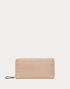 春新作の ウォレット ロックスタッズ VALENTINO - 長財布
